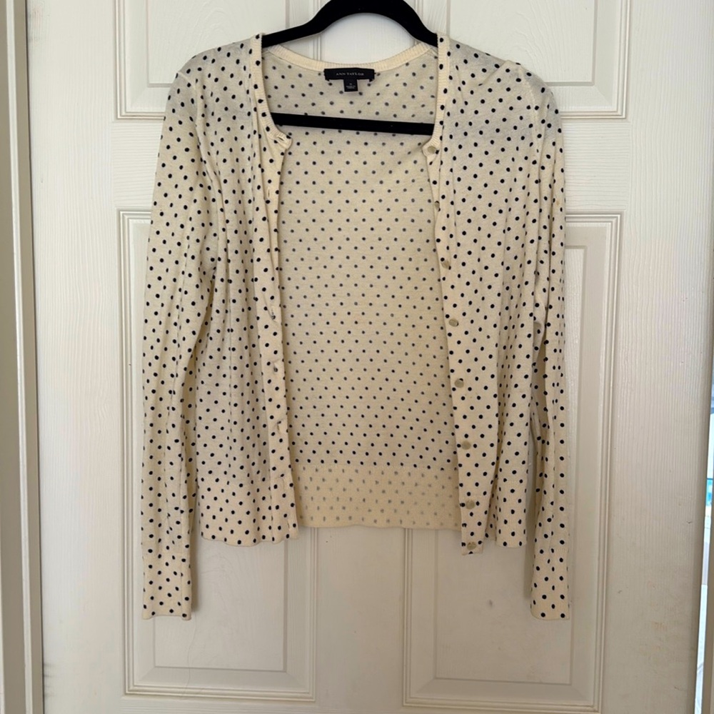 Ann Taylor open front sweather